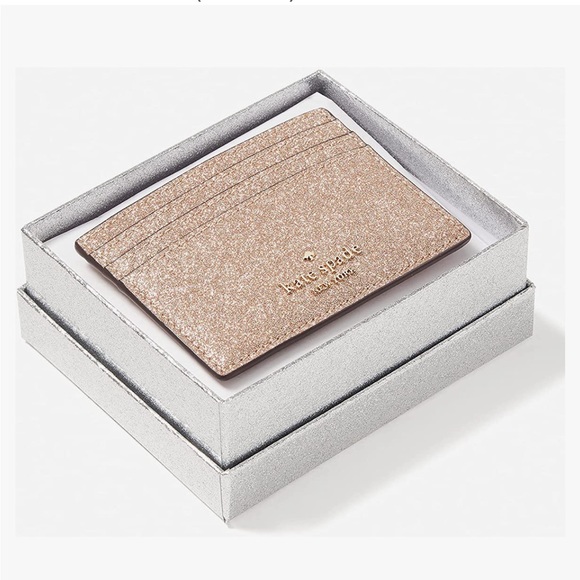 NIB Kate Spade shimmer cardholder - Picture 3 of 4